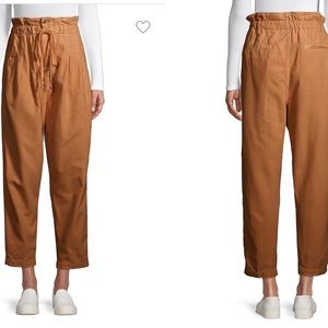 Free people paper bag trousers XS